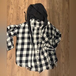 Risen size small plaid jacket